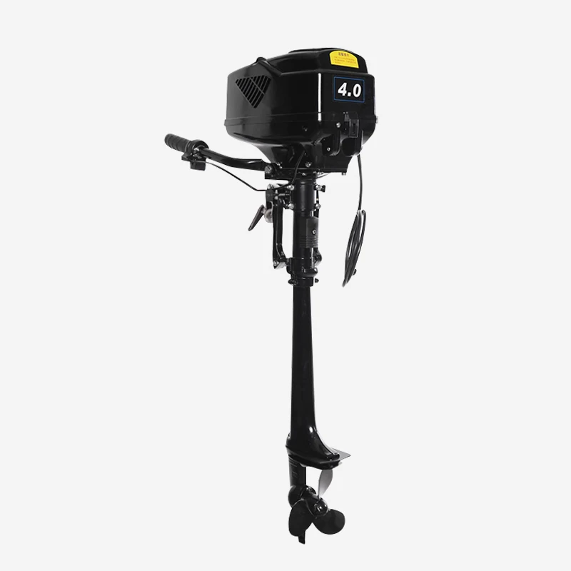 

Hangkai 48v 4hp Long Shaft Professional Electric Outboard Motor Sailiing Boat Engine Electric Boat Motor for Marine Boat