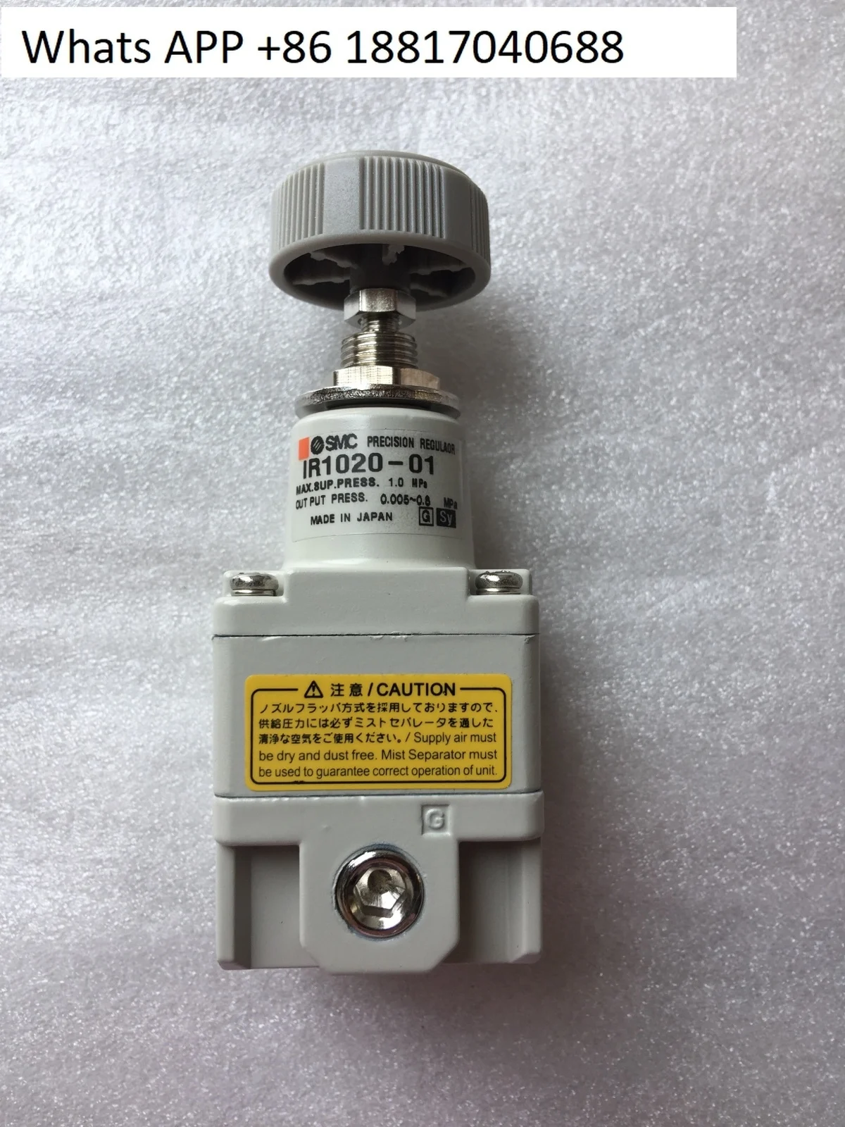 

Прецизионный регулятор давления SMC IR1000-01/IR1010-01/IR1020-01/-BG