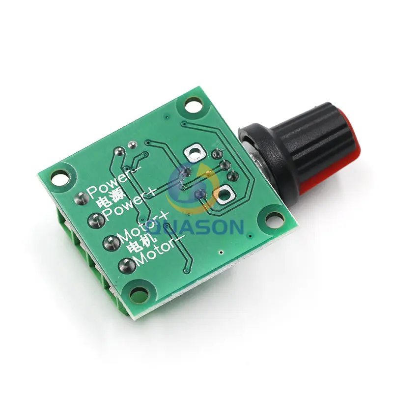 30W 2A DC 1.8V -15V PWM Motor Speed Controller Regulator Low Voltage Fan Speed Control Switch PWM Adjustable Drive 5V 12V