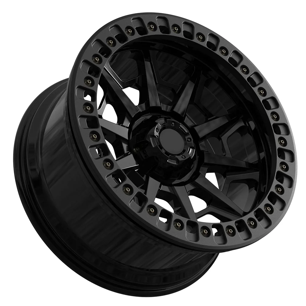 for Customizable 18-22 Inch Concave Forged Wheels 4x4 off Road Alloy Rims with Real Beadlock Spokes Design