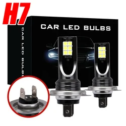 1/2PCs H7 Led Headlight Bulb Fog Lights For Car Waterproof White High Low Beam 110w 30000lm IP67 Car Led Lights Auto Accessories