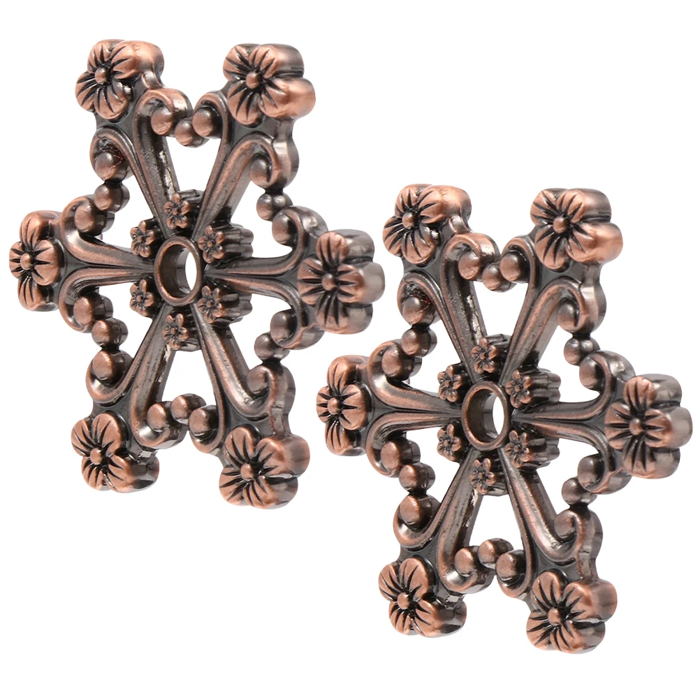 

2 Pcs Winding Plate Sewing Thread Holder Embroidery Winder Storage Tool Organizer Zinc Alloy