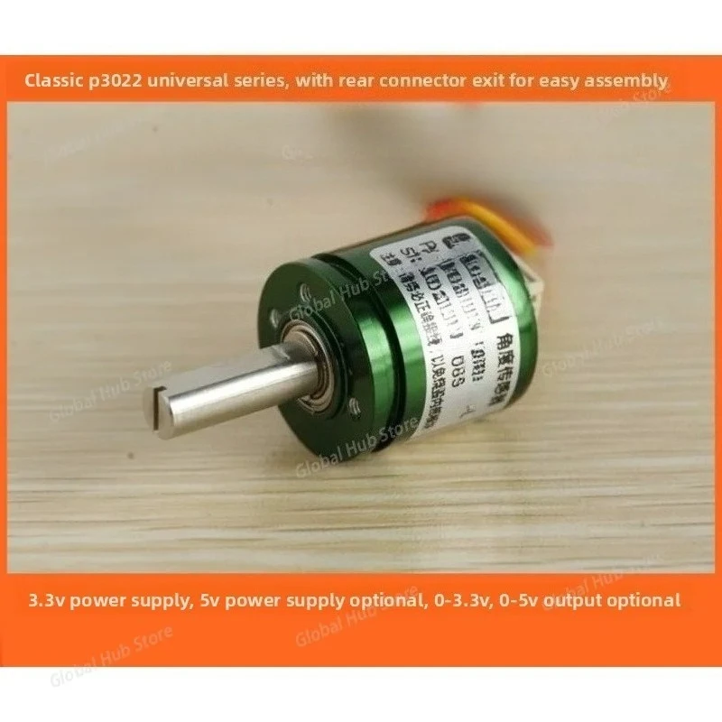 

Electronic Competition Competition Angle Sensor P3022-V0/V1-CW360 5V power supply -0-3V3output Measurement Without Dead Angle