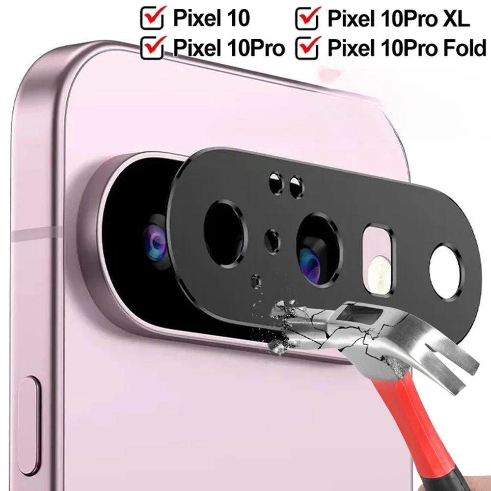 

Алюминиевая металлическая защитная пленка для объектива задней камеры для Google Pixel 10 Pro XL Fold 9 A Pro XL 2025, защитная пленка для объектива 1/2 шт.