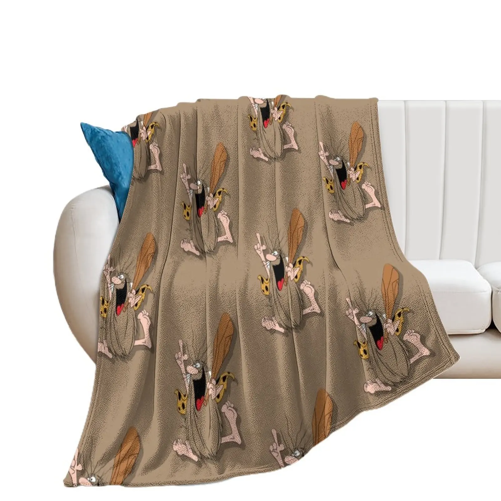 

prehistoric captain Throw Blanket Quilt Kid'S Thermal funny gift Blankets
