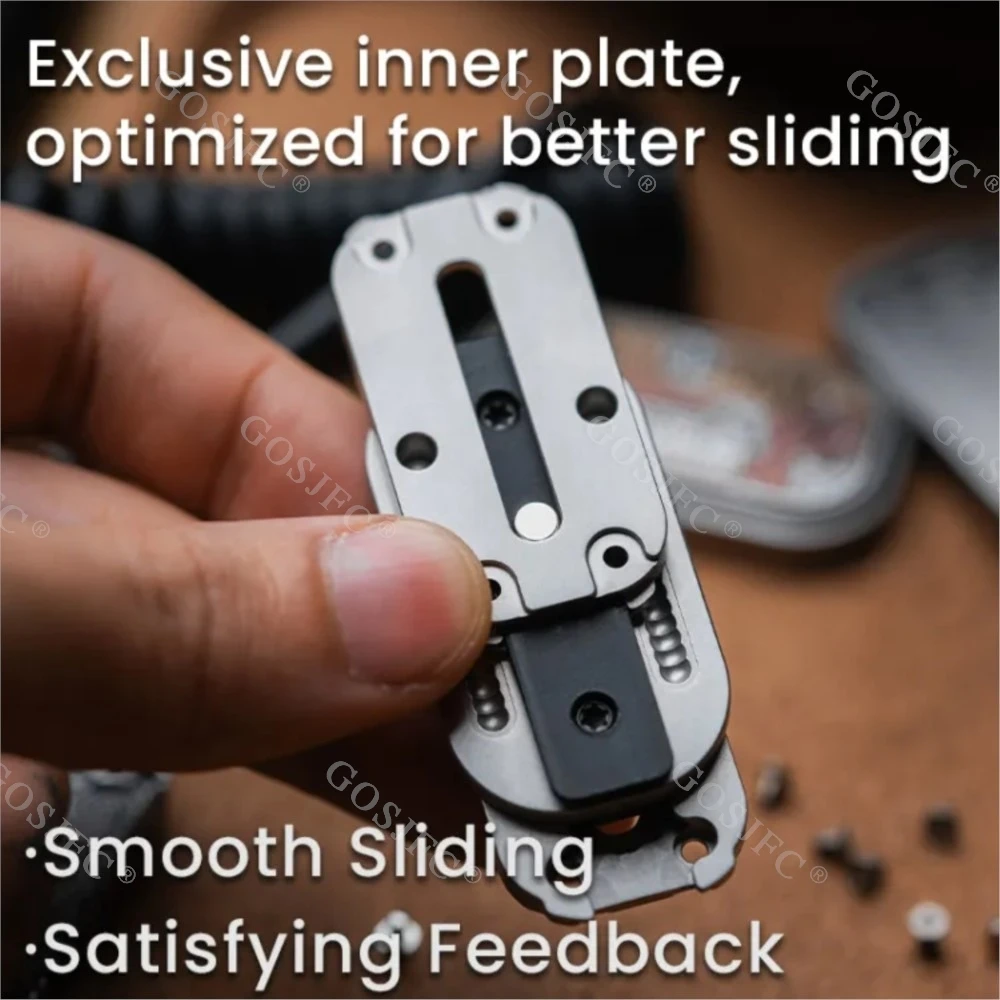 LAUTIE X 01EDC „Crisis Route” Mechaniczny suwak Fidget Zabawka antystresowa Fidget Toys dla dorosłych