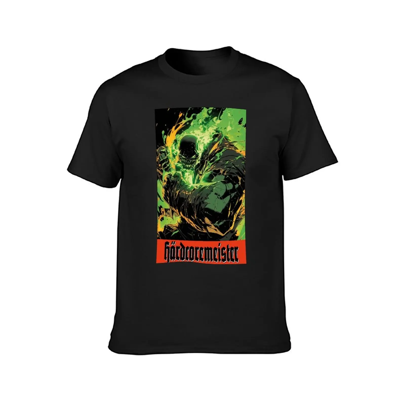 H?rdcoremeister Series - Baneman - Powered by J?ger T-Shirt summer top oversizeds summer clothes mens big and tall t shirts