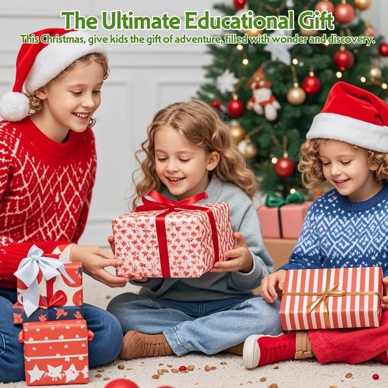 Kinderendoscoop met licht, Borescope Camera Snake Scope, natuurverkenning Wetenschap Educatief stemspeelgoed