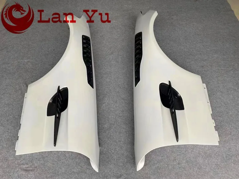 2015-2021   Pro Front Fender for  GT GTS Vented Front Fender for  GT Carbon Fiber Louver Front Fender
