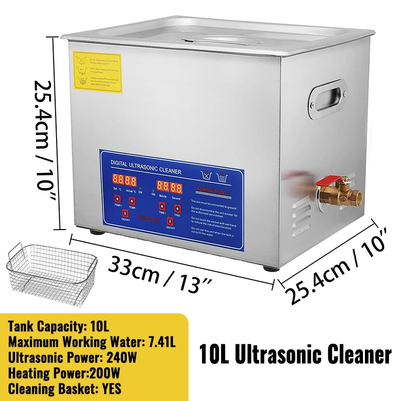 SucceBuy 1.3L 2L 3L 6L 10L 15L 22L 30L Ultrasone Reiniger Lave-Dishes Draagbare Wasmachine Echografie Thuis Schone Apparaten