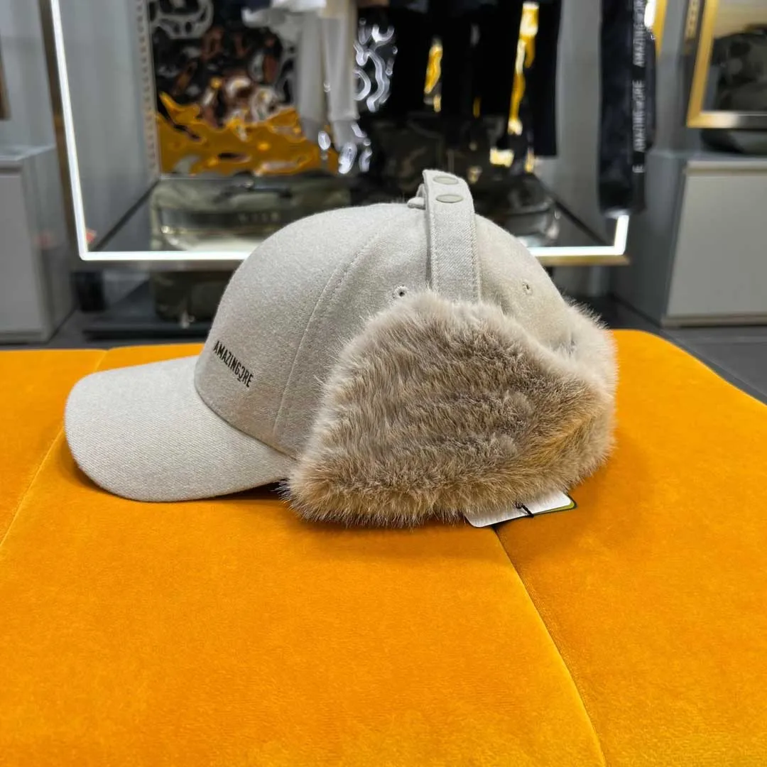 

Premium Golf Hat for Women, Windproof Plush Construction with Ear Covers, All-Weather Comfort Fit