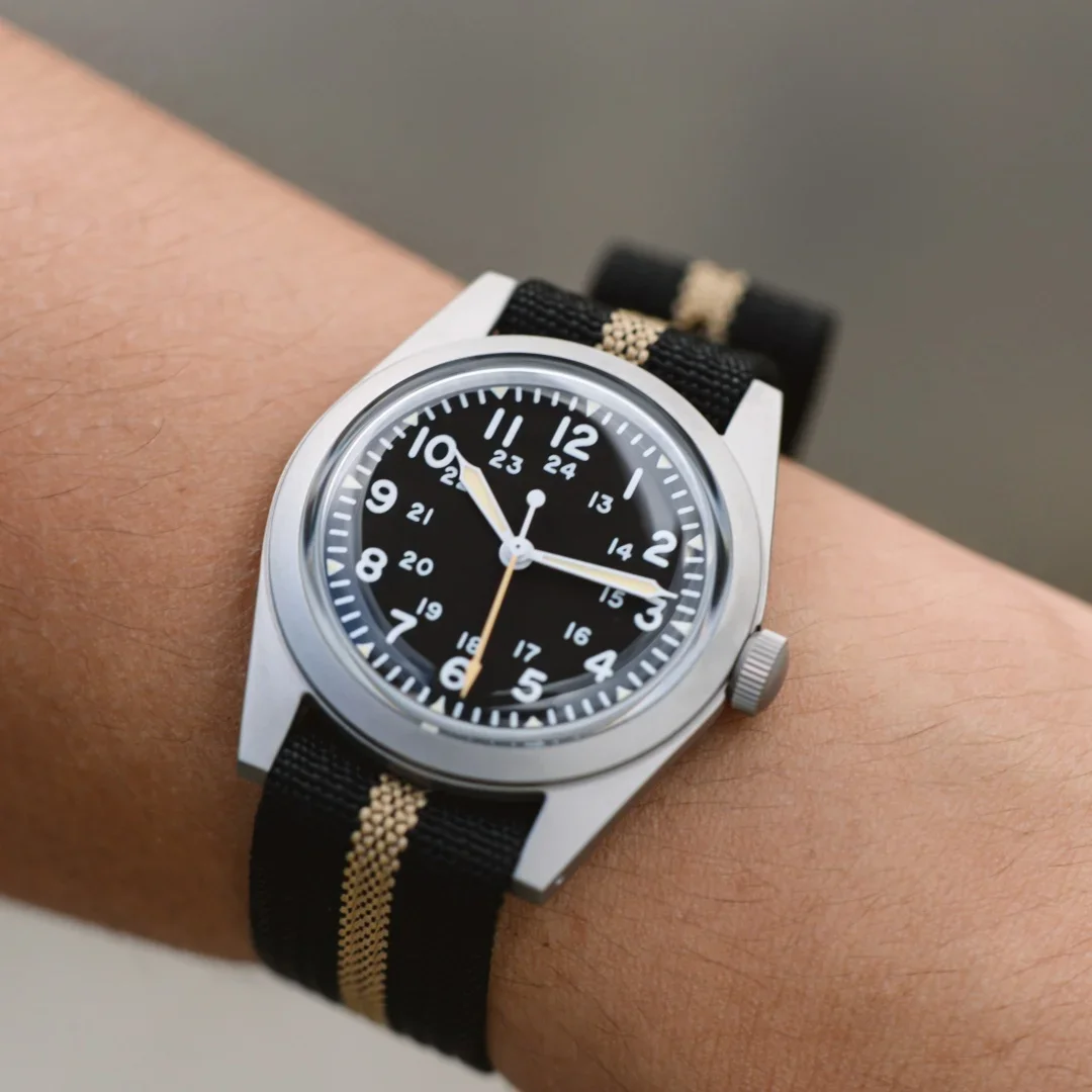 RDUNAE 2025 Neue Herren-Quarzuhr MIYOTA Super 2035 RA04 35 mm Militärisch Wasserdicht Leuchtend Edelstahl Reloj Hombre