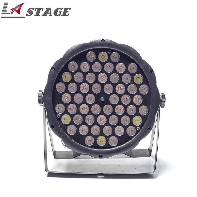 

Wholesale Stage Wedding Party DJ DMX Flat RGBW 54 Led Par Pro Stage Lights Birthday KTV Nightclub Disco Lighting