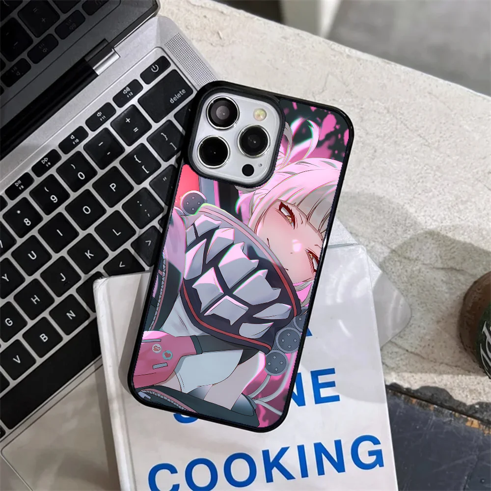 Anime Girl Himiko Toga Phone Case Strong Magnetic For IPhone 15 14 13 Pro Max 11 12 Mini Alex Mirror For Magsafe