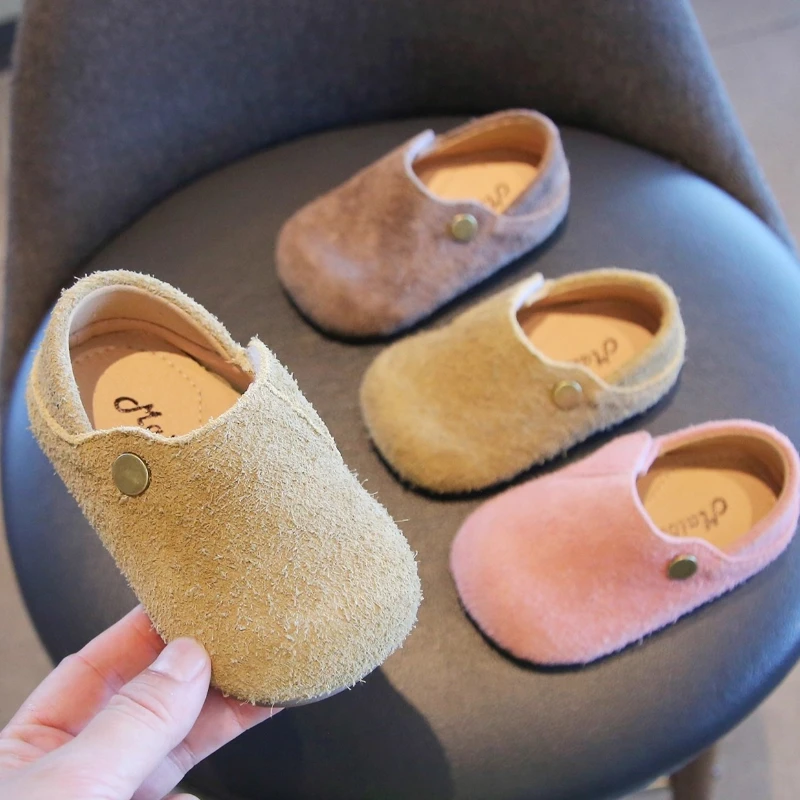 

Spring/Autumn Fashion and Comfort Baby New Hot Sale Children's Cute Flat-Soled Loafers One-Walk Lightweight School Walking Shoes