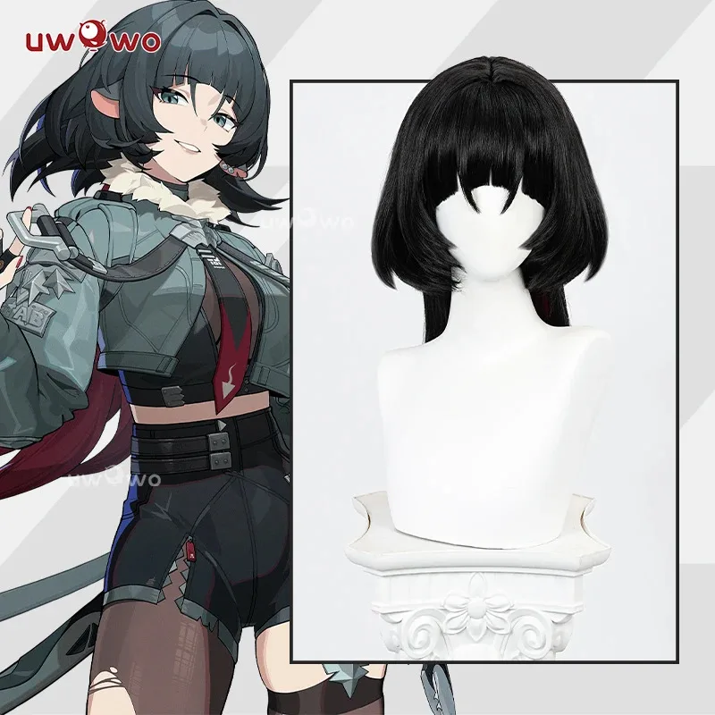

aa124LQUWOWO Game Zenless Zone Zero /ZZZ Jane Doe Cosplay Wig
