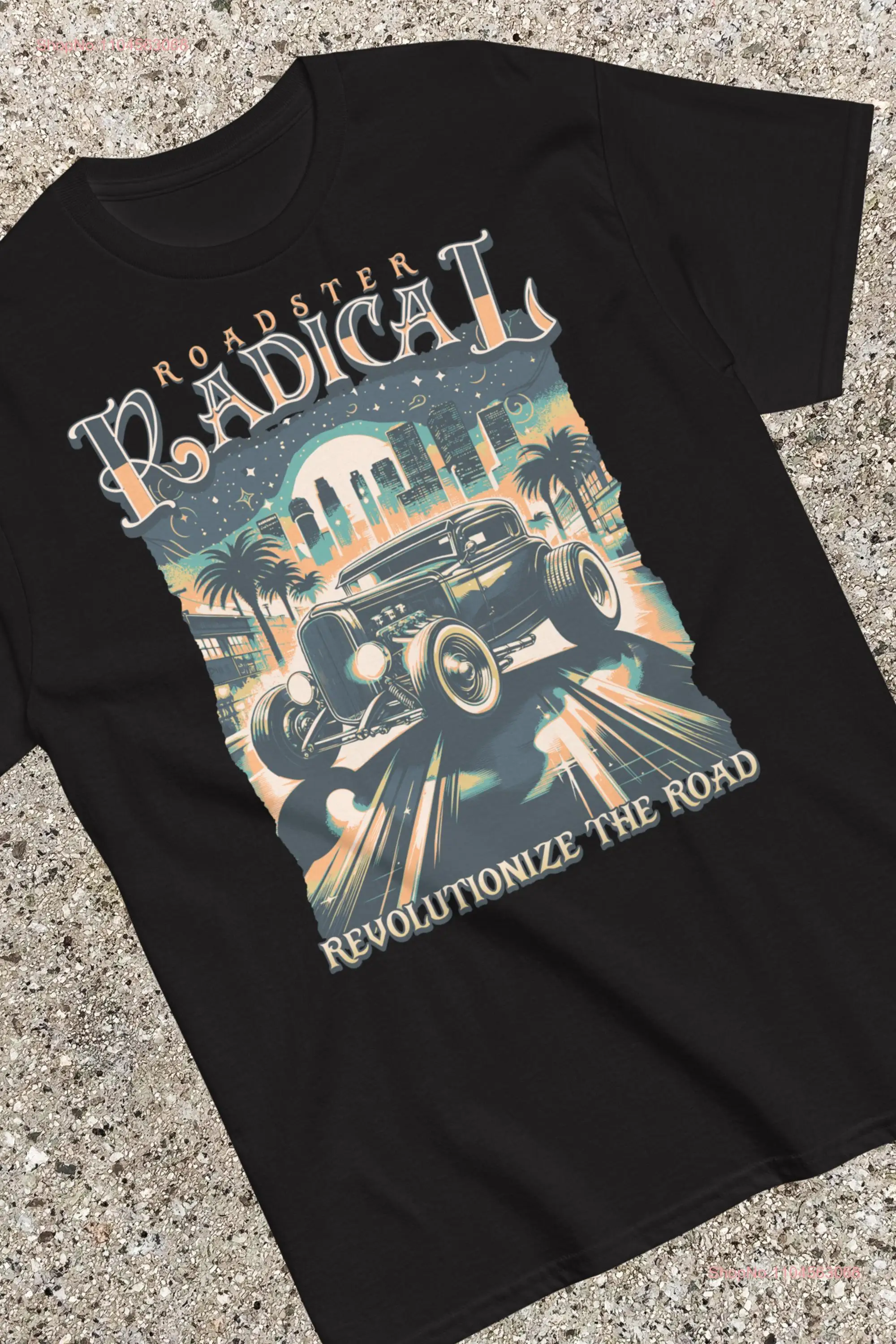 Dynamic Roadster Radical T Shirt Vintage Car Design Perfect for Automotive Enthusiasts long or short sleeves