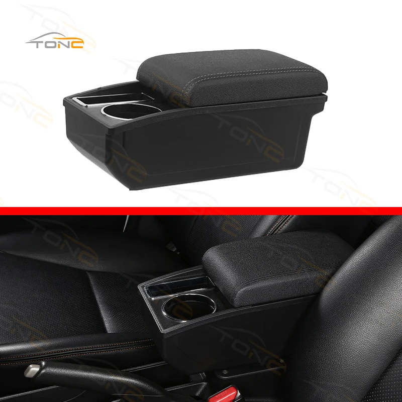 For Citroen Berlingo Armrest Retrofit parts For Peugeot Partner tepee Car Armrest box Interior Storage box Car Accessories