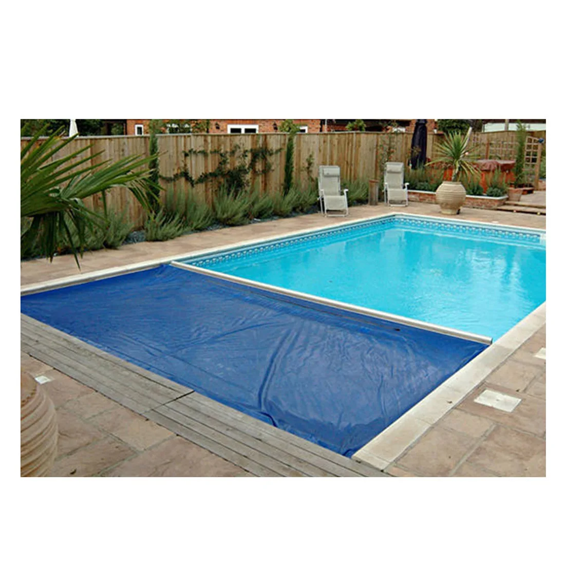 Swimming Pool Thermal Insulation Soft Cover PVC Dustproof Roller Shutter Cover Home Swimming Pool Safety Cover Customization