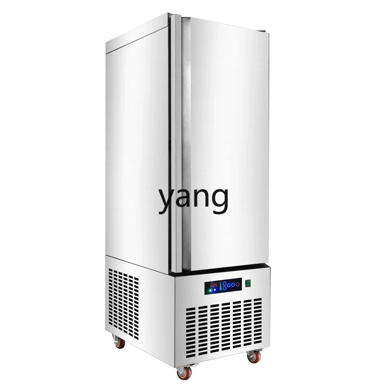 CX  Commercial Small Single Door Freezer Refrigerator Air Cooling Frostless Mousse Vertical Strip Quick Freezing Machine