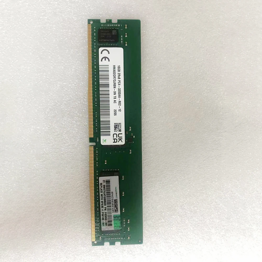 

1 Pcs P00922-B21 P03050-091 P06188-001 For HP Server Memory 16GB DDR4 2933MHz 2RX8 PC4-2933Y RAM Fast Ship High Quality