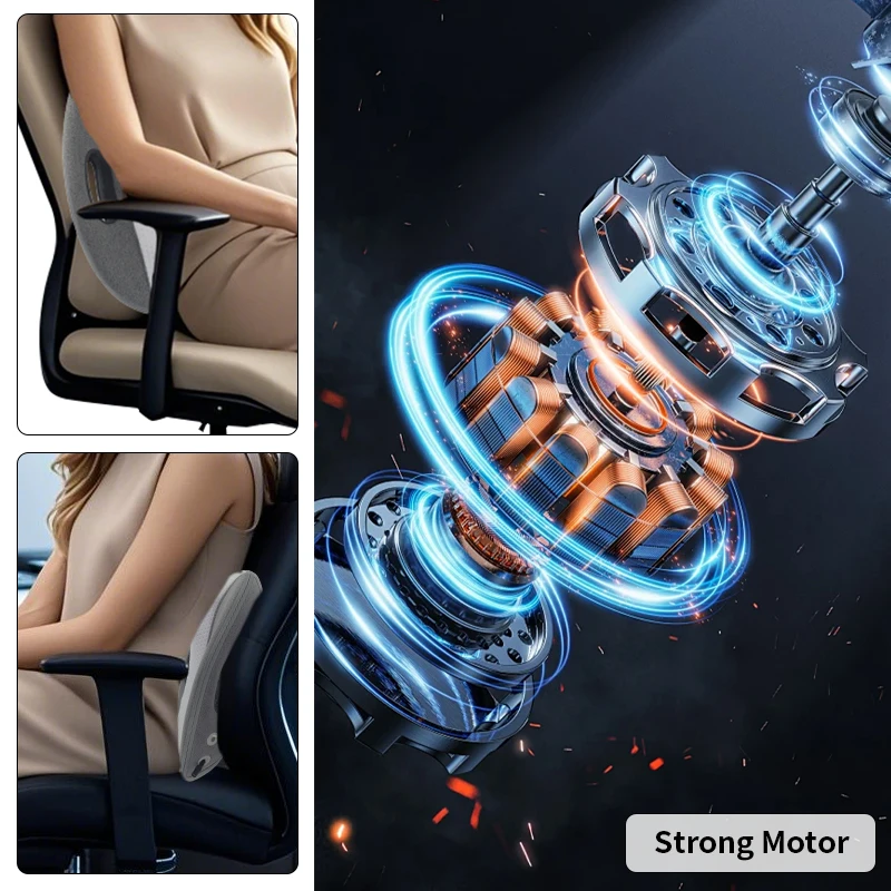 متعددة الوظائف 12 عقدة تدليك الضوء الأحمر التدفئة المتداول شياتسو الظهر الخصر لوازم وسادة تدليك للمكتب والمنزل #5