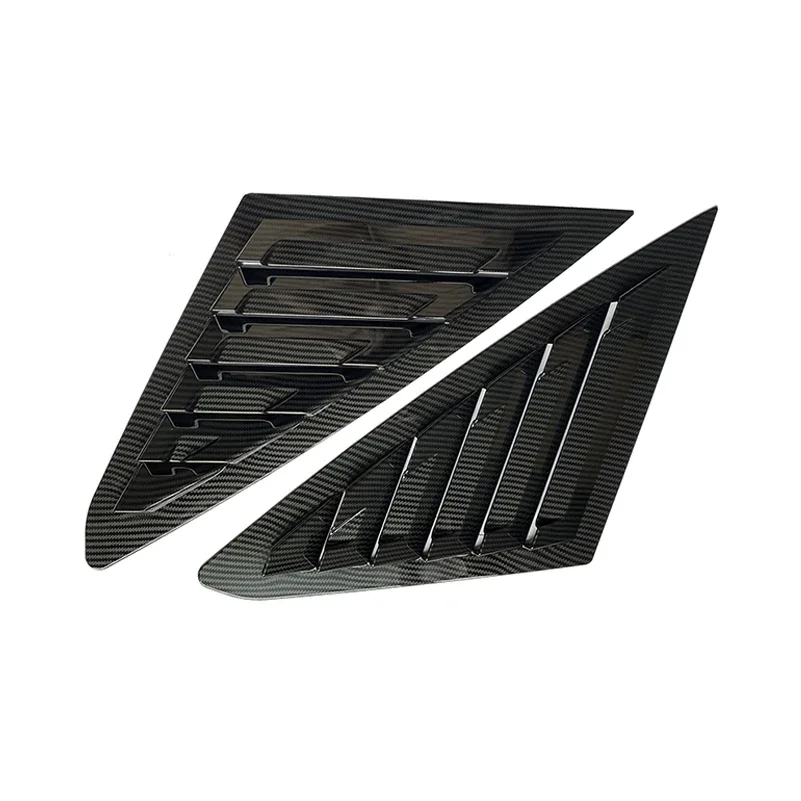 For Ford Focus Sedan 2012 2013 2014 2015 2016 2017 2018 Car Rear Window Louver Shutter Cover Side Vent Trim Windshield Cover