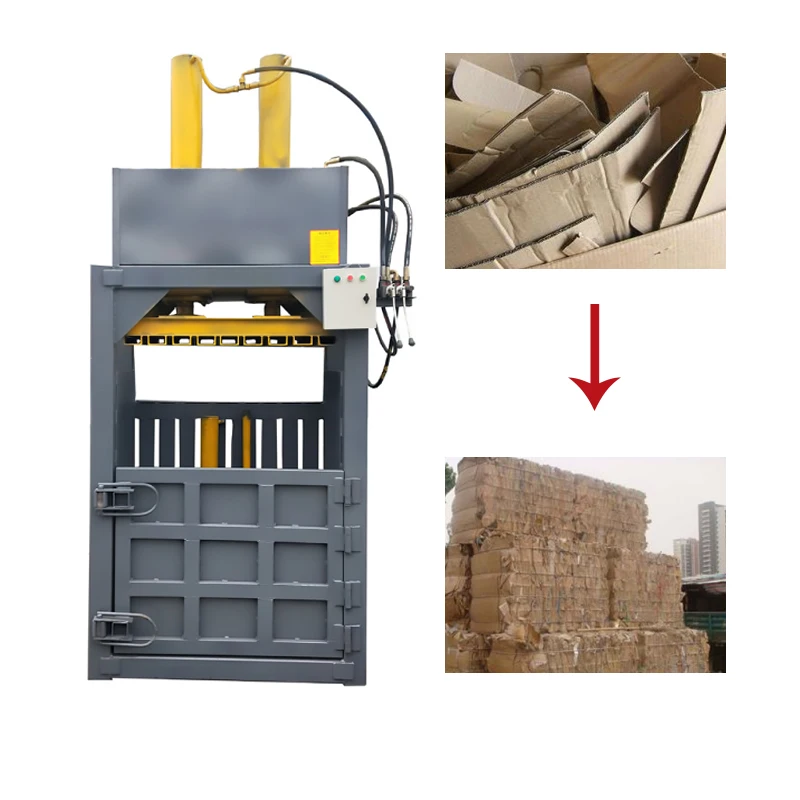 Y82 Series Vertical Hydraulic Cardboard Box Baling Press/ Scrap Paper Baler/ Waste Carton Bale Press Machine view 6