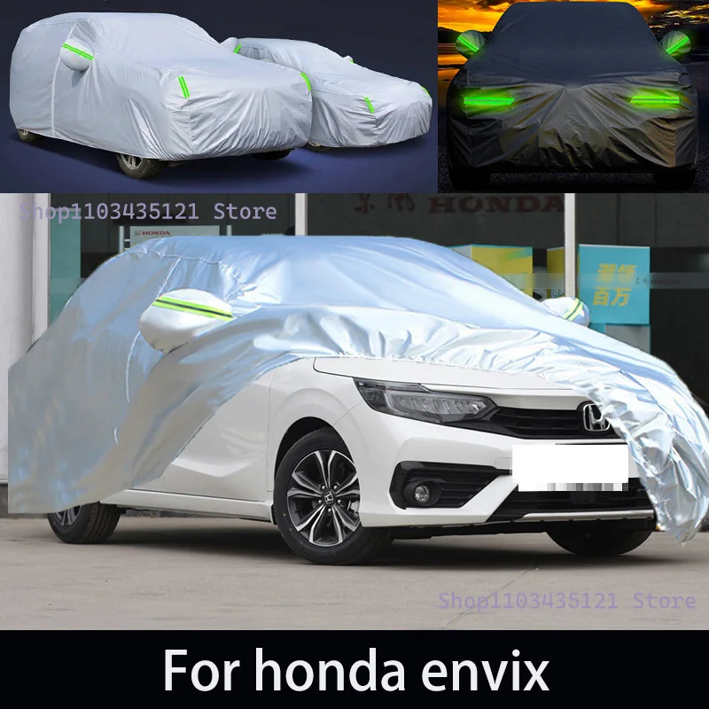 For honda envix Outdoor Protection Full Car Covers Snow Cover Sunshade Waterproof Dustproof Exterior Car accessories