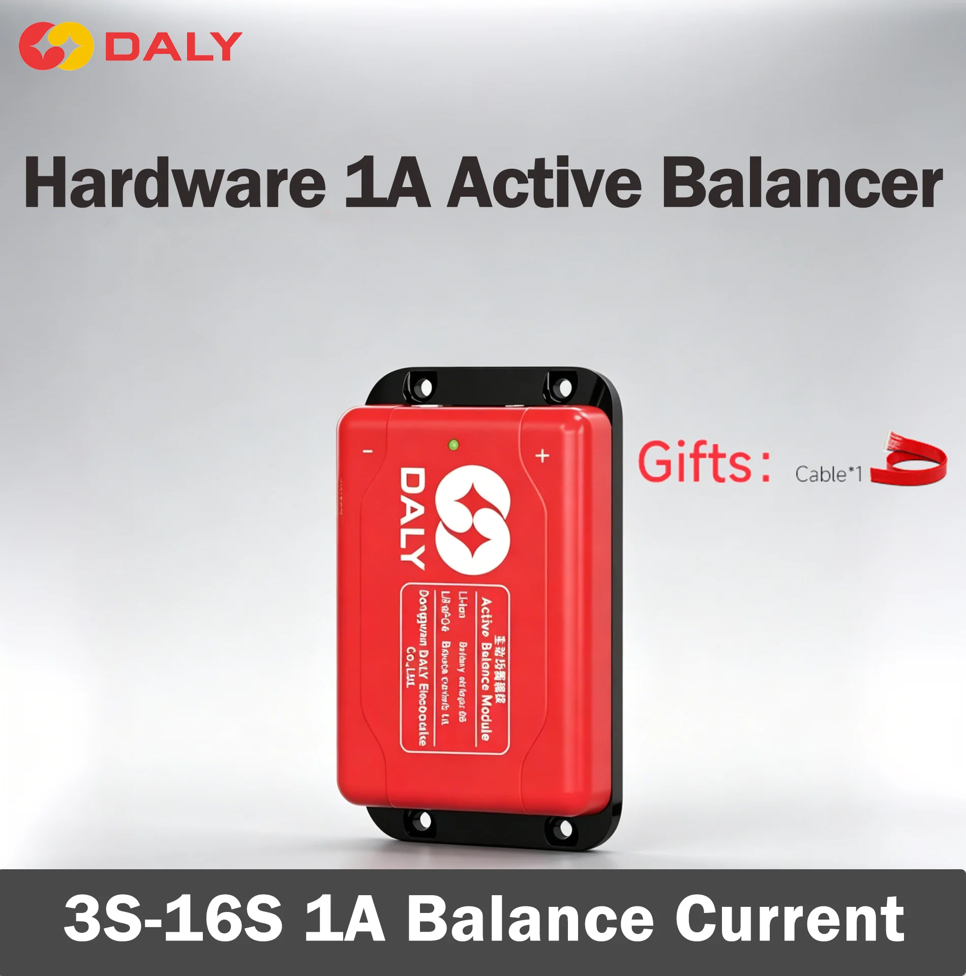Daly BMS 1A Active Balancer 3S 4S 6S 7S 8S 10S 12S 13S 14S 15S 16S for Balancing Lifepo4 Li-ion Battery LFP 3.2V NMC 3.7V