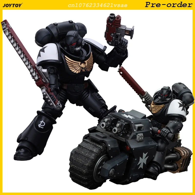 [Vorverkauf] JOYTOY Space Marines Black Templars Outriders Brother Valtus 1/18 Actionfiguren Warhammer 40K Anime Figur Puppenspielzeug