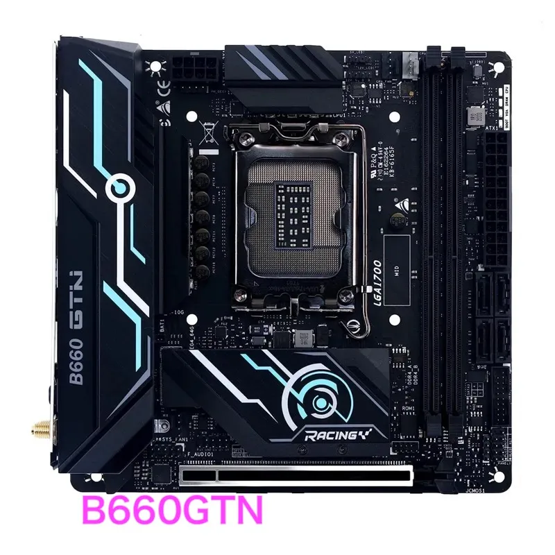 

Подходит для настольной материнской платы BIOSTAR B660GTN HDMI LGA 1700 DDR4 Mini-ITX B660 материнская плата 100% протестирована ок полностью работает