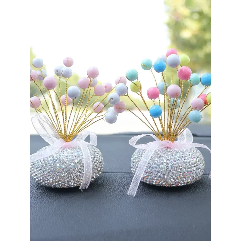 Colorful New Meiyesi Beads Gypsy Star Diamond Encrusted Car Muse Ornaments Personalized Car Jewelry Center Console