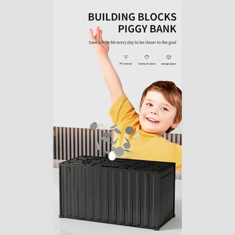 Caixa de poupança de dinheiro de moeda digital lcd contagem eletrônica cofrinho para rússia caixa de dinheiro recipiente