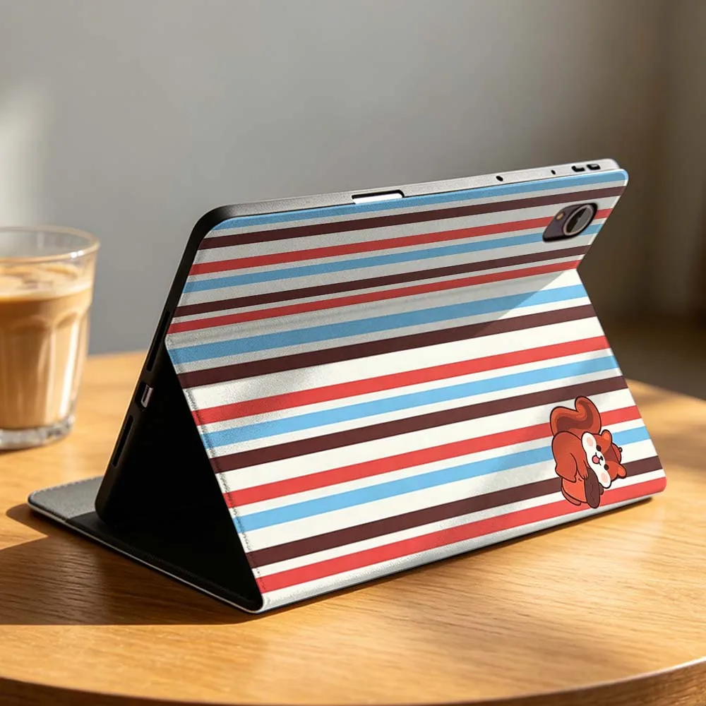 Cartoon Line Stripes Art For Huawei Matepad M6 11 11.5S Pro Air SE Honor Tab 8 9 10 V9 X8 X9 X10 Magic Pad GT 2 3 Tablet Case