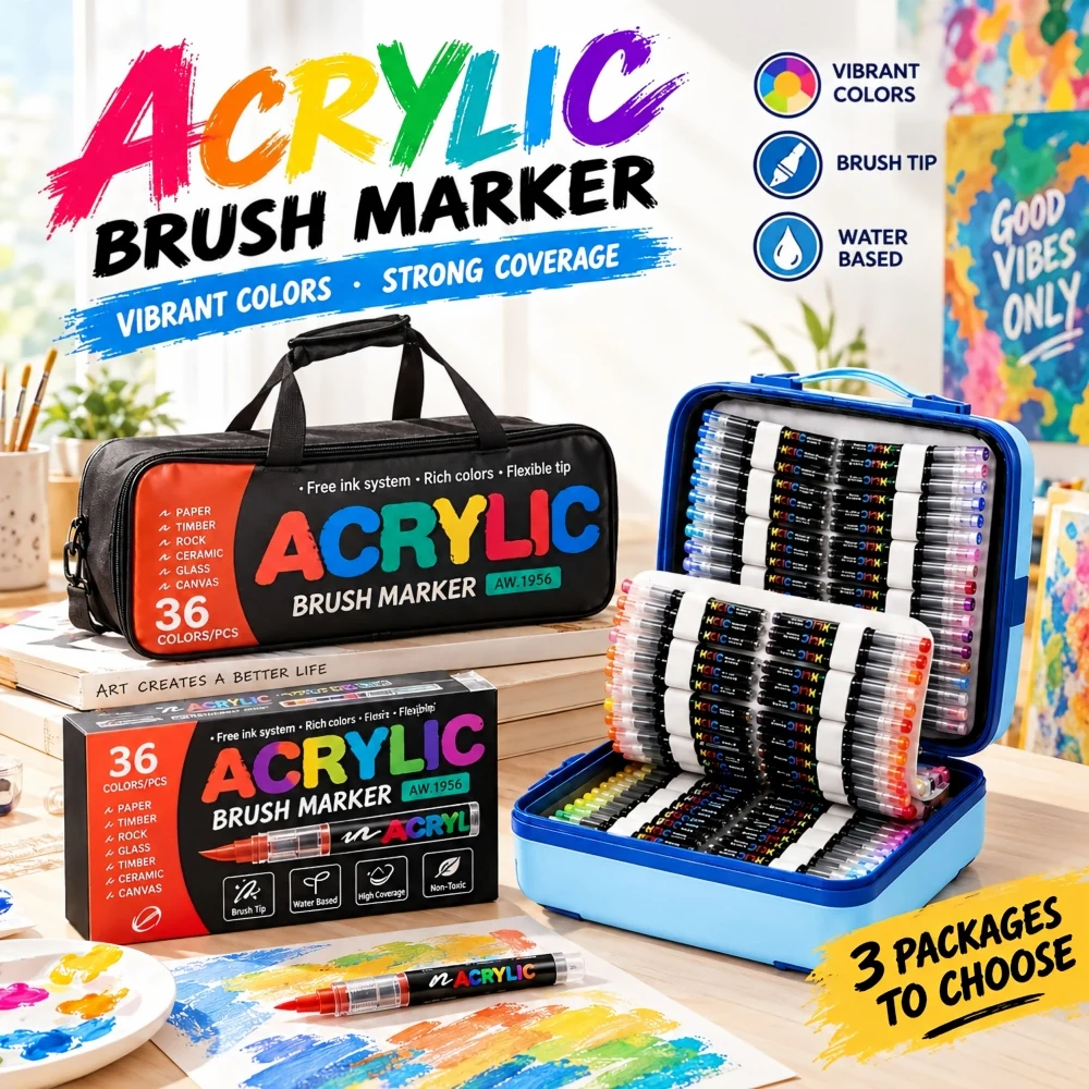 Copic Marker Classic - 12-418 Kleuren Hoge Kwaliteit Acrylverfpennen Markers