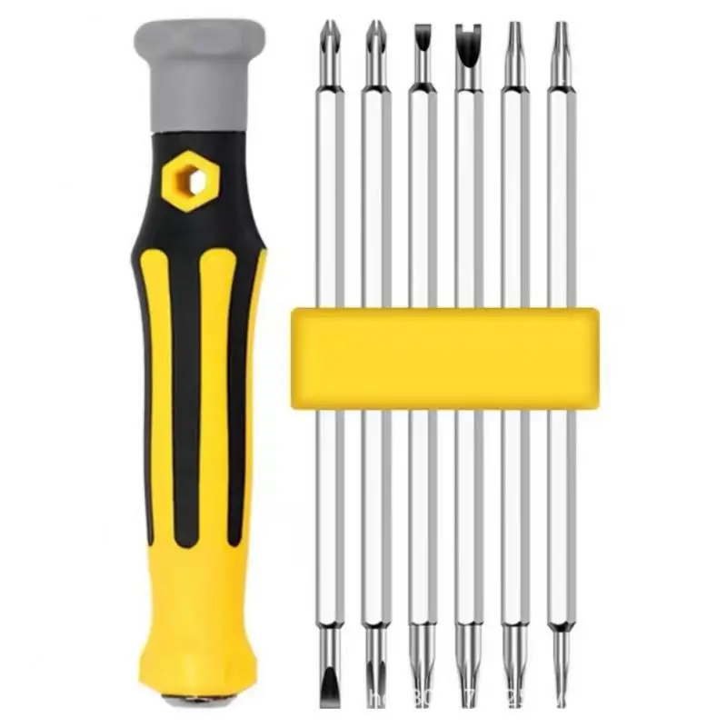 Screwdriver Set Multifunctional Waterproof 12 In One Alloy Steel Removal Tool Induction Cooker Socket Household Bottle Opener