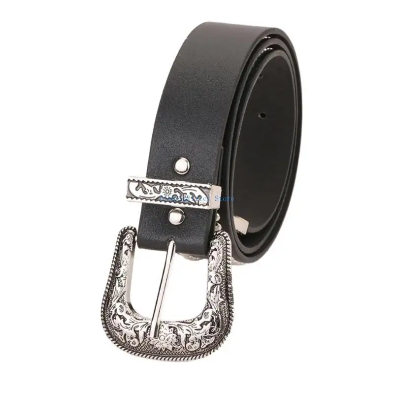 652B حزام خصر ملفت للنظر مع مشبك الإغاثة للكبار شخصية بولي أحزمة وسط للنساء معطف فستان طول قابل للتعديل