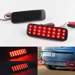 2pcs Black/Red Lens LED Rear Bumper Reflector Brake Light For Ford Transit Van Custom Connect BK21515C0AA BK21 515B0 AA 1778457