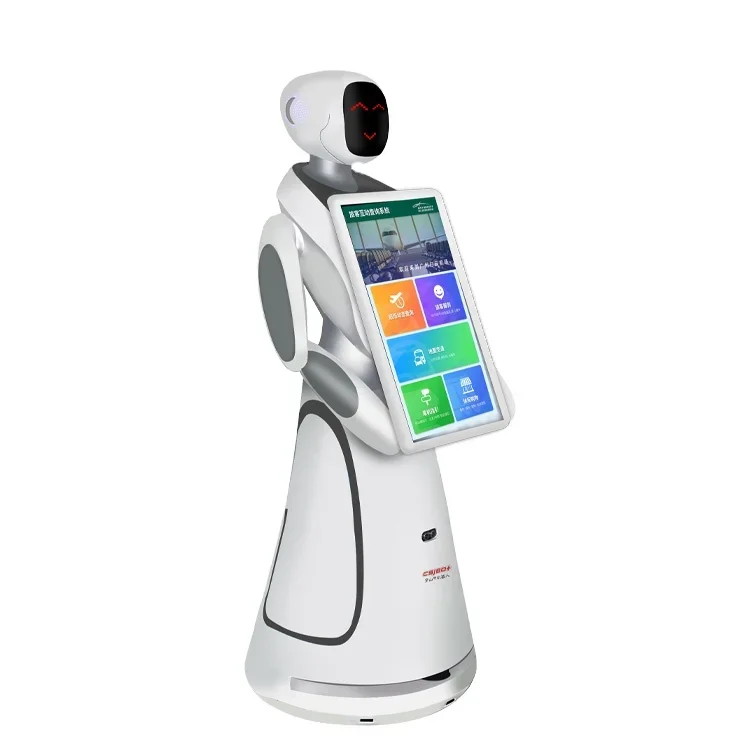 Robot Vacuum Cleaner /Greeting and Reception  Intelligent AI Humanoid Service Robot in Shopping Mall