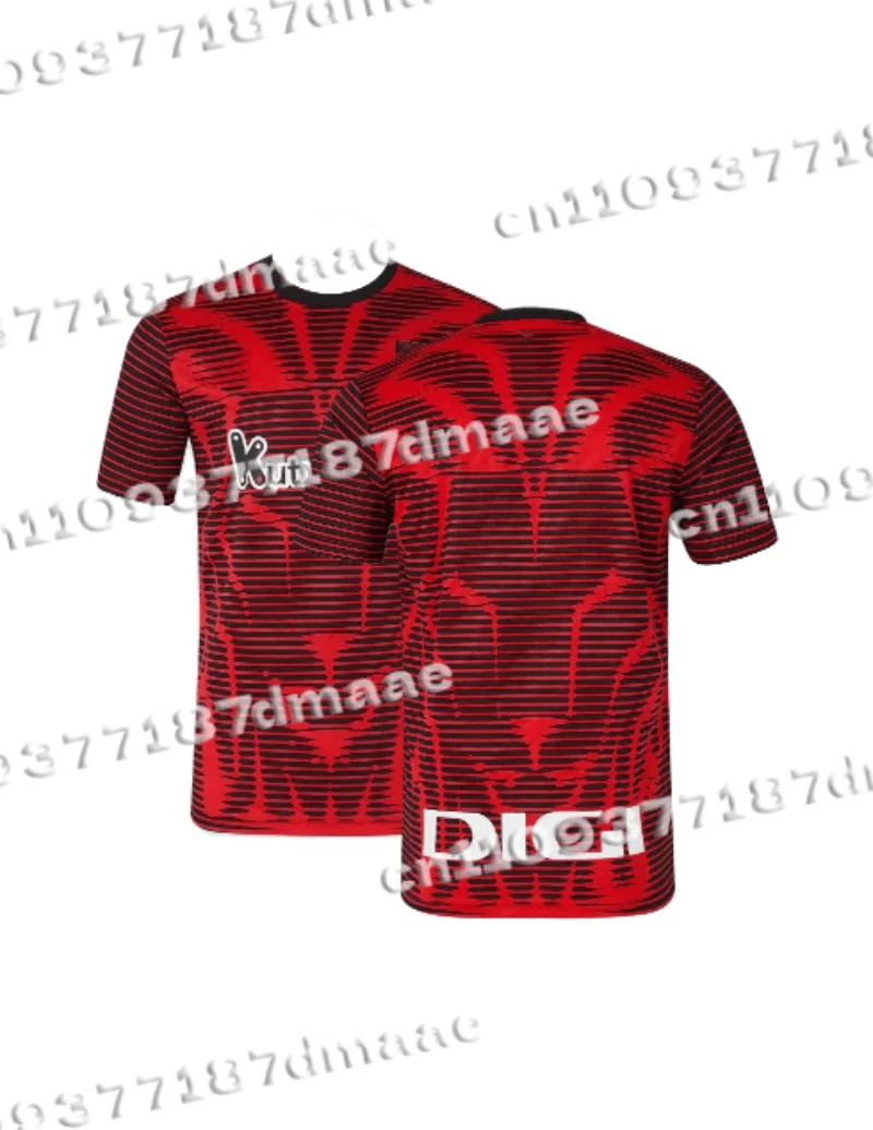 

Новая спортивная футболка в стиле Athletic для взрослых и детей, дышащая, с коротким рукавом, для футбола, размеры 25/26, Испания