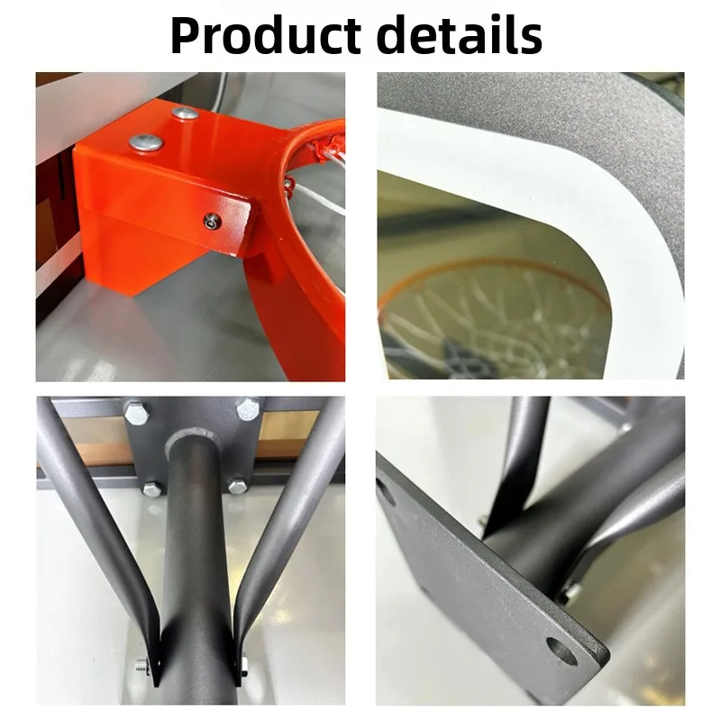 Tabellone con telaio da basket a parete per interni ed esterni per canestro di aggiornamento per tennis da competizione di allenamento