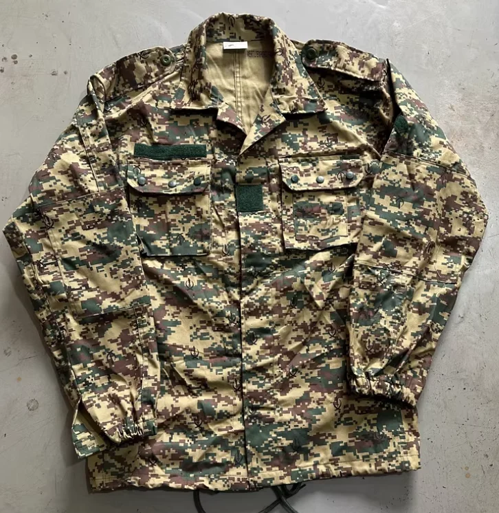 Côte d'Ivoire Veste Camouflage Homme Customs