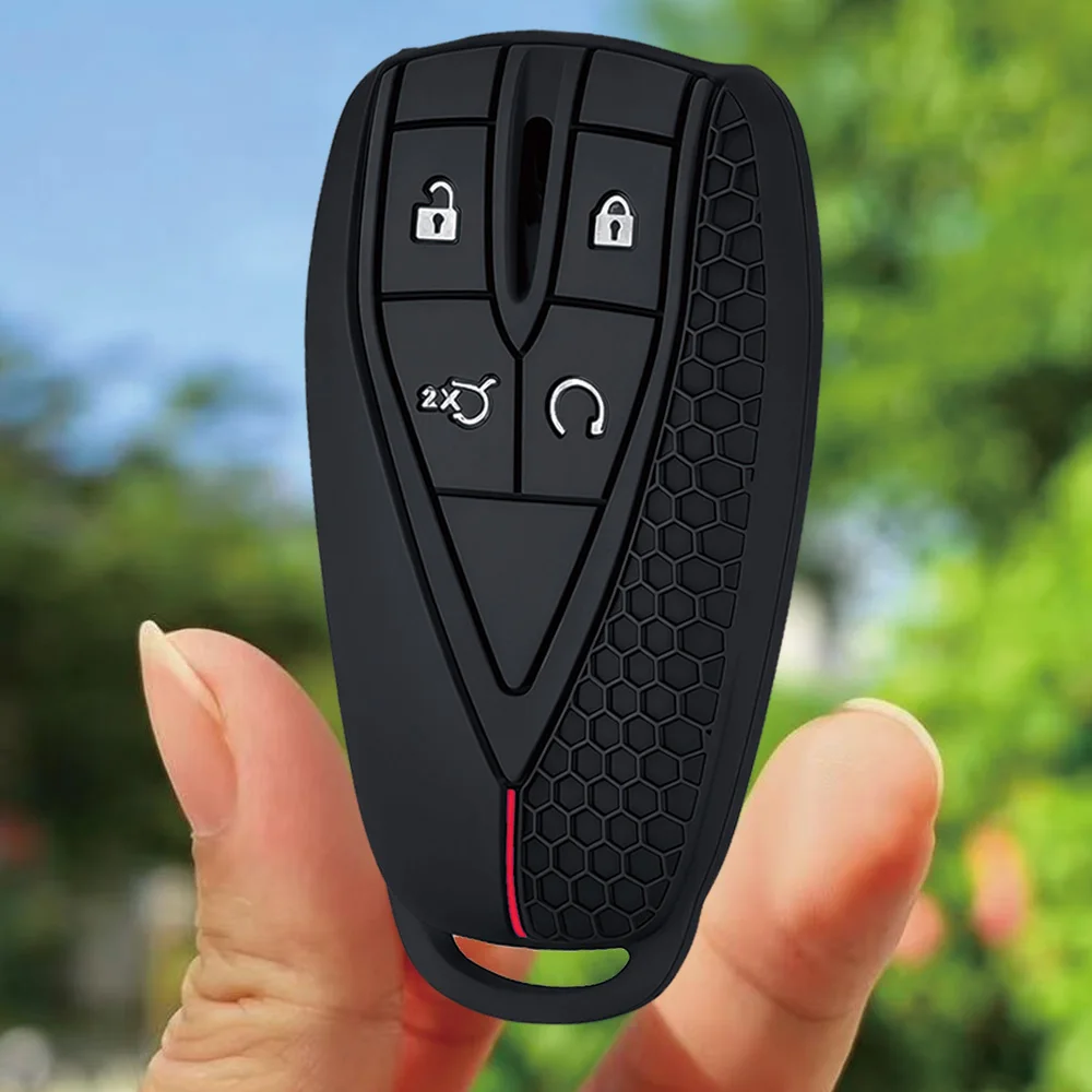 For Changan CS35 Plus CS55 PLUS CS75 PLUS Eado UNI-T UNI K Oushang X5 X7 EV Rubber Silicone Car Remote Case KeyChain Key Cover