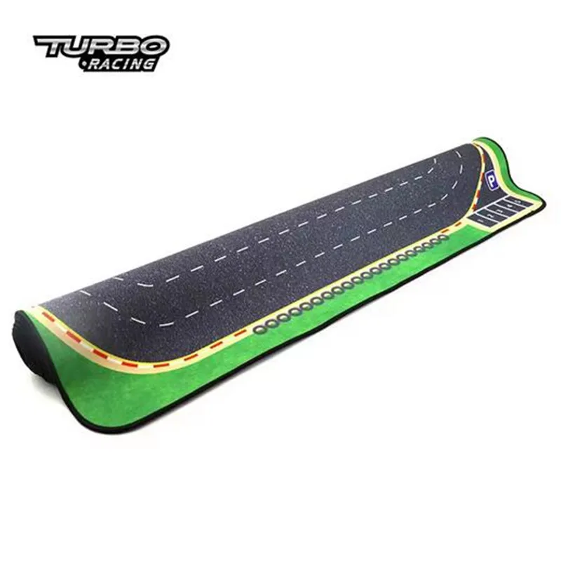 TURBO RACING 1/76 Mini Remote Control Car Desktop Track/Scene Track/Track Pad Suitable for C64/c61/c62/c63/c74/c65/c75 Toy Cars