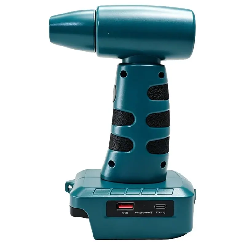 【brand-new】cordless-portable-hair-dryer-handheld-18v-for-lithium-battery-3-speed-140-000rpm-min-usb-charging-port