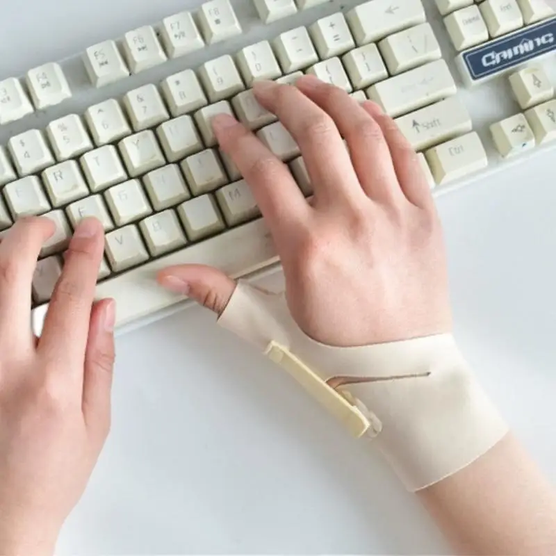 Handgelenk Daumen Unterstützung Klammer Weiche Elastische Daumen Kompression Hülse Schutz Daumen Spica Schiene Leichte Armband Gym Sport – Detail 17