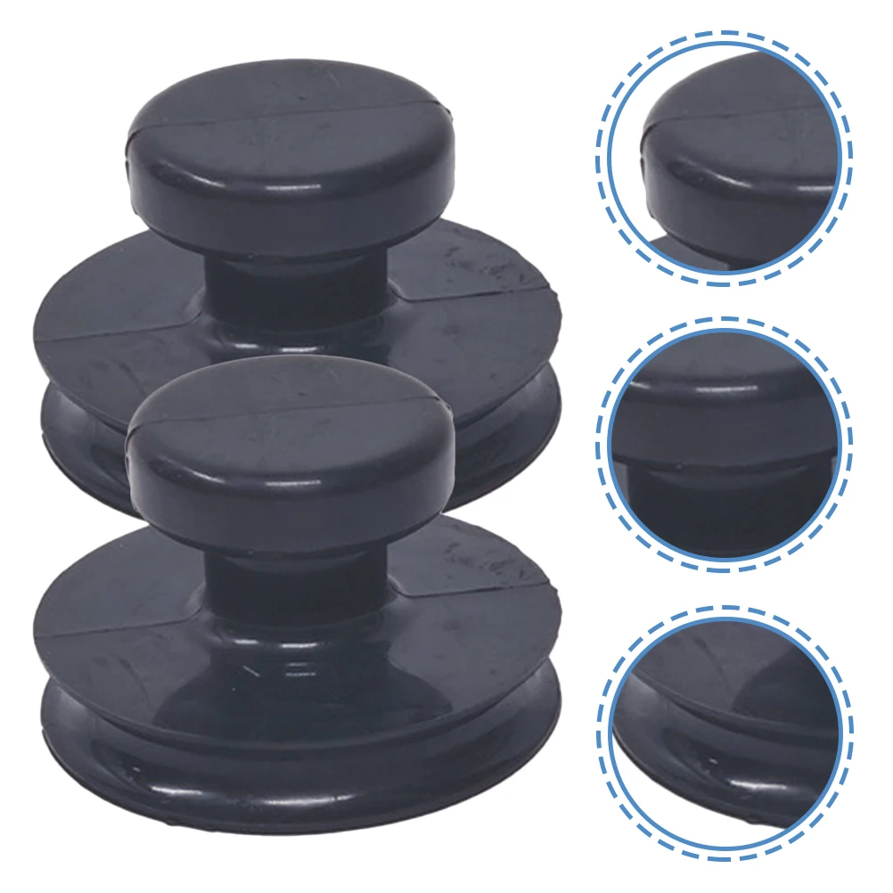 

2pcs Rubber Suction Handles For Singing Portable Lifting Handle Strong Load-Bearing Meditation Accessories Yoga Supplies Chakra