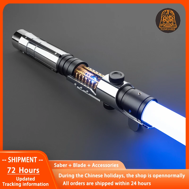 

PunkSaber Lightsaber Neopixel Jedi Laser Sword Heavy Dueling Sensitive Smooth Infinite Changing Hitting Sound Light Saber Toys