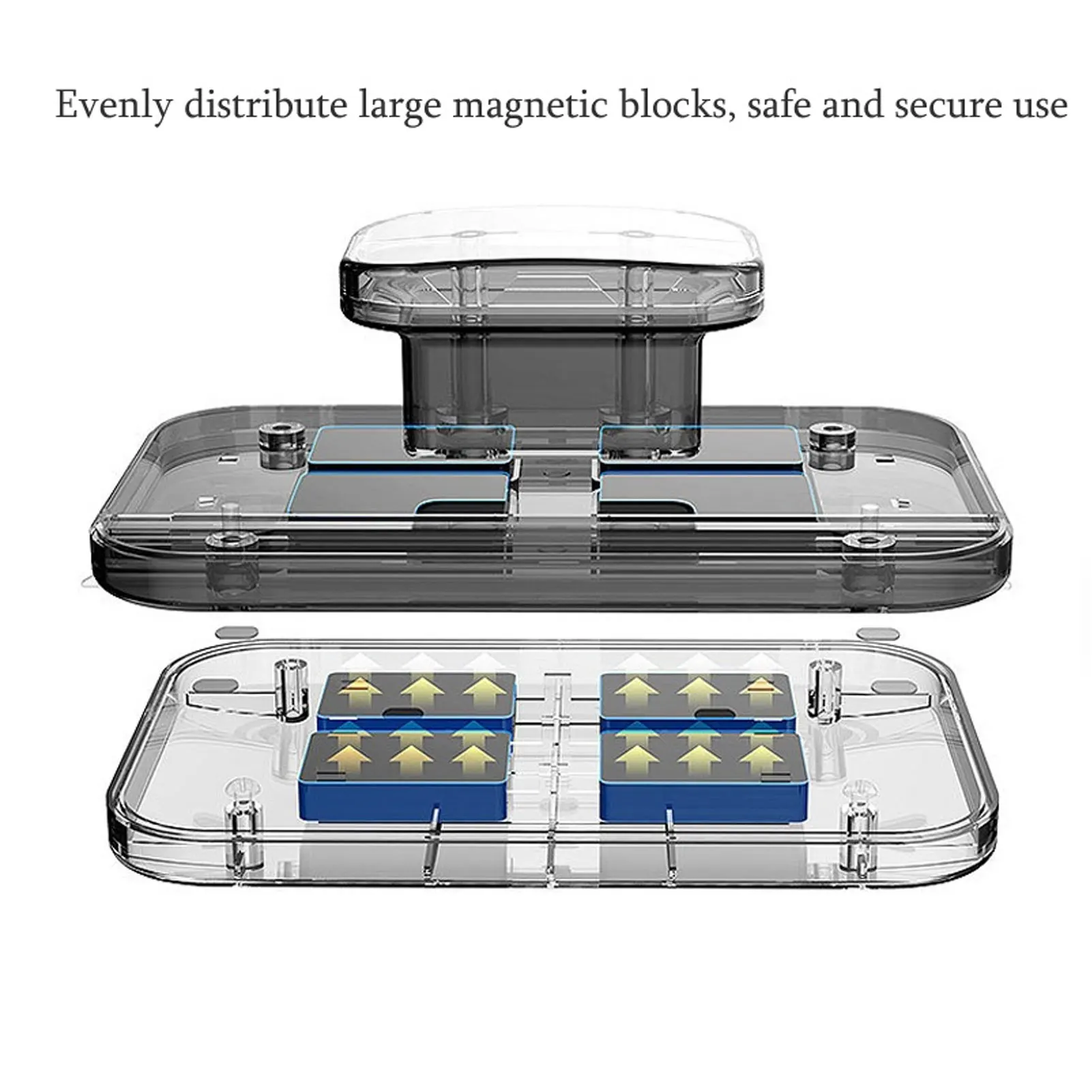 Ajustável Magnetic Window Wiper Cleaner, Double-Side Glass Cleaning Acessório para Uso Doméstico